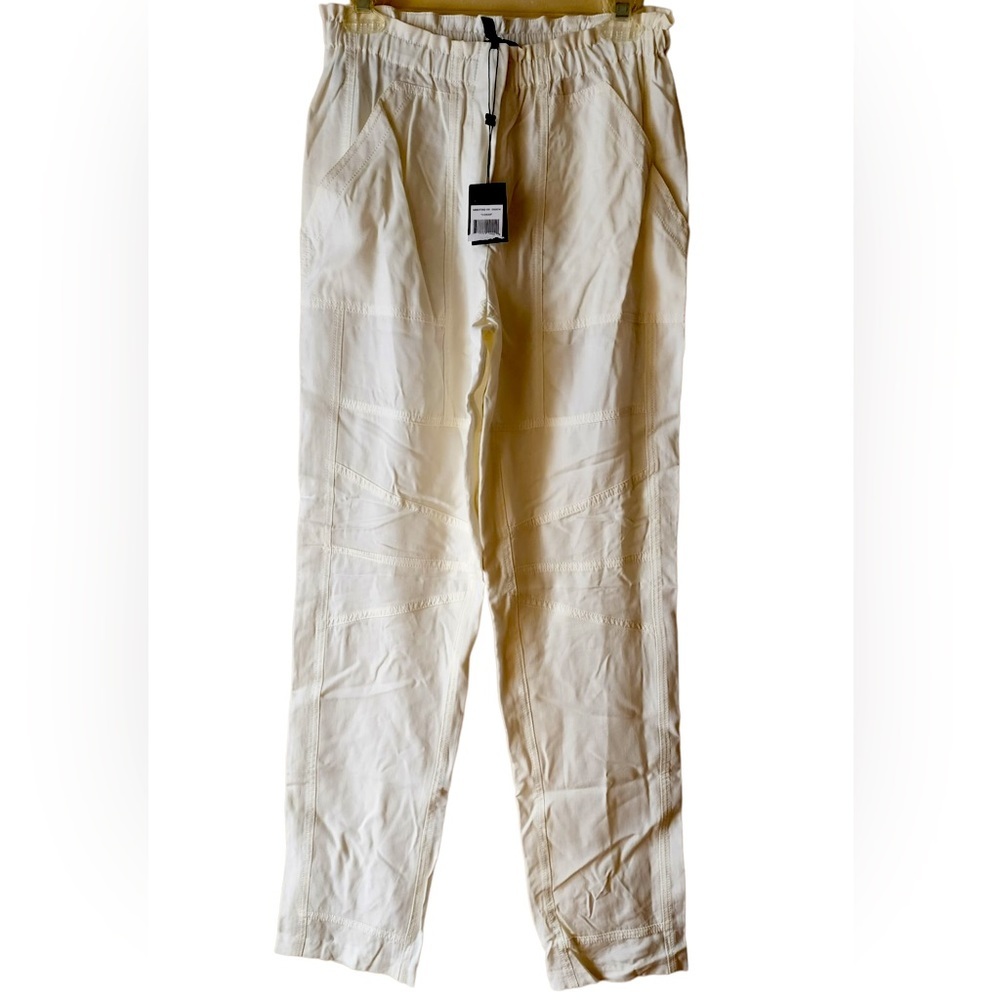 BCBGMAXAZRIA - Women linen pant women size S - NWT